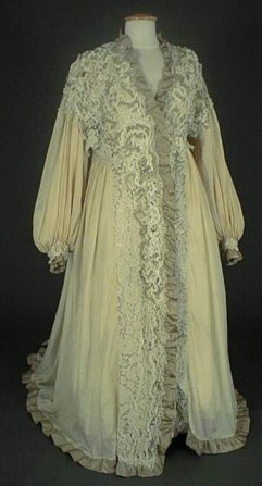 robe de chambre ancienne